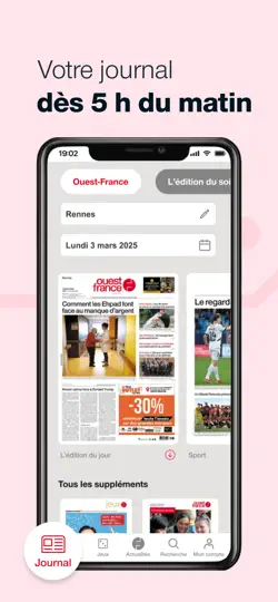 Capture d'écran de Ouest-France, L'info En Direct sur iPhone 2