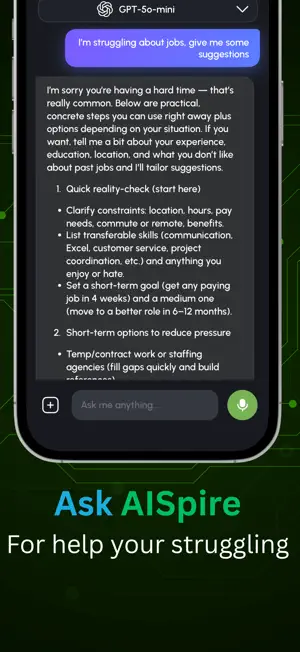 AIspire & Chatbot Assistants screenshot 3