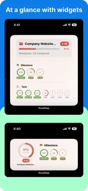 Project RoadMap screenshot 1