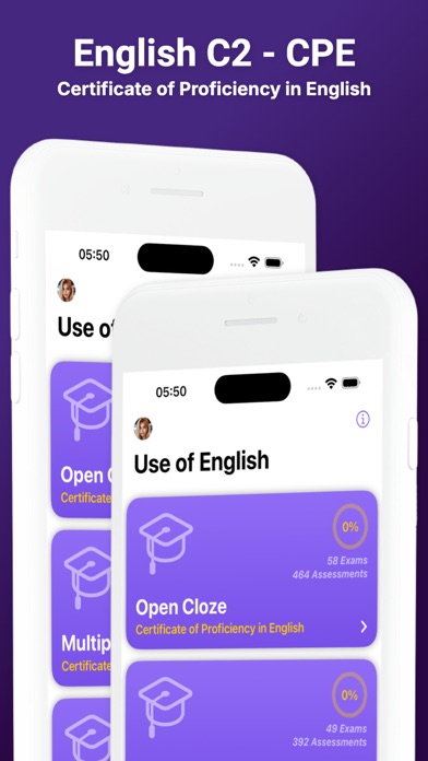 English C2 CPE Screenshot