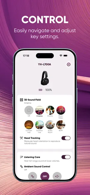 Headphone Control screenshot 2