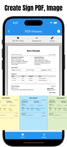 Rent Receipt Maker: House Rent Screenshot 2 of 6