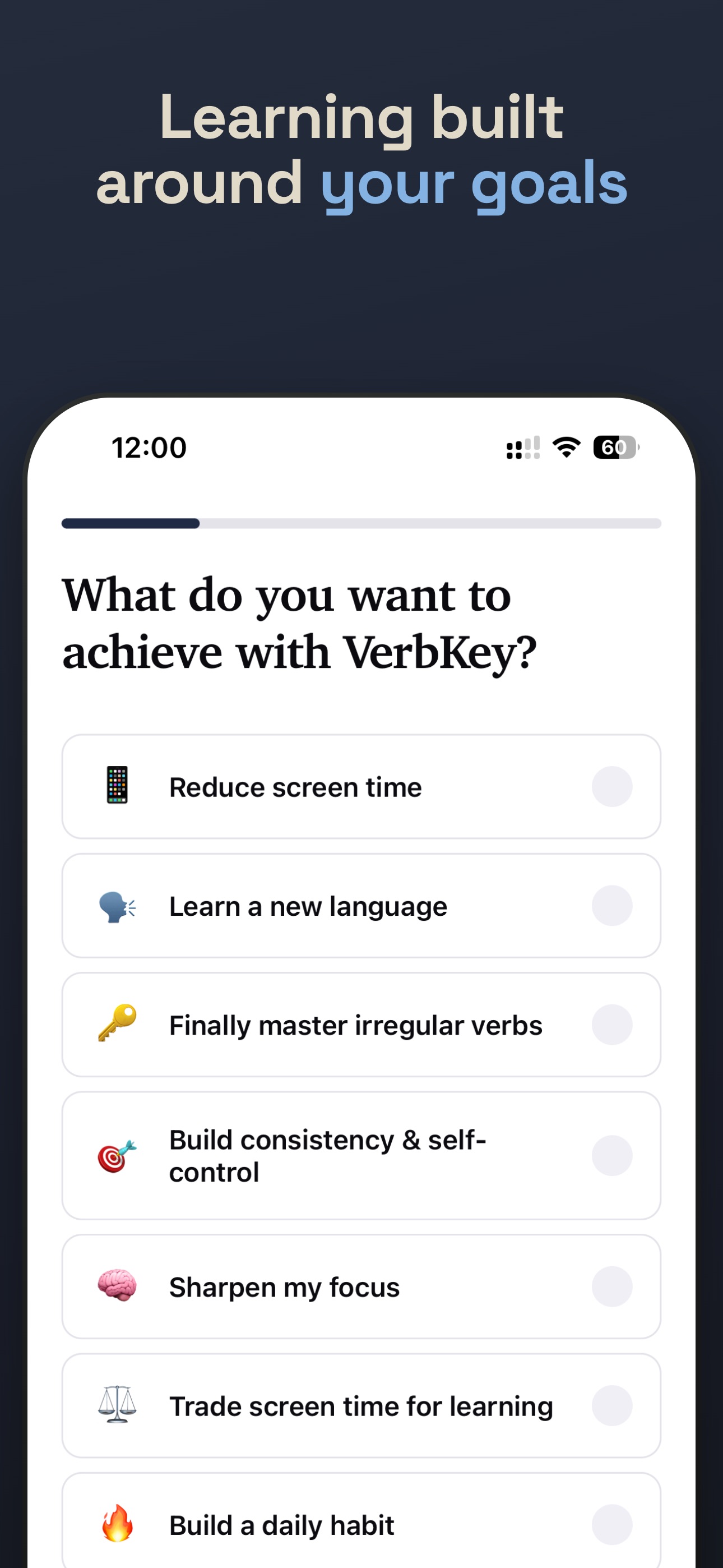Screenshot 5 of VerbKey: Learn & Screen Time