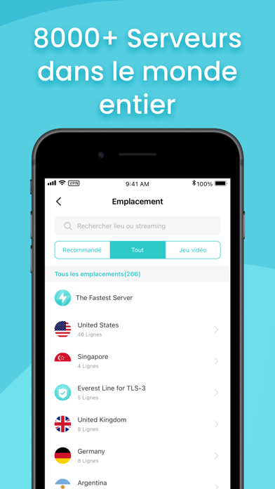 Screenshot #2 pour X-VPN - Super VPN & Best Proxy