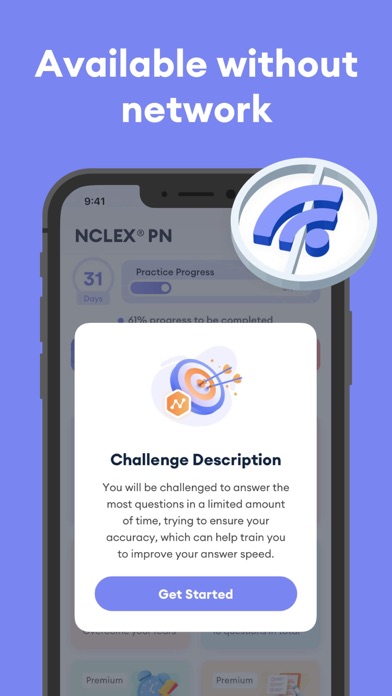 NCLEX PN Exam Practice 2025 Screenshot