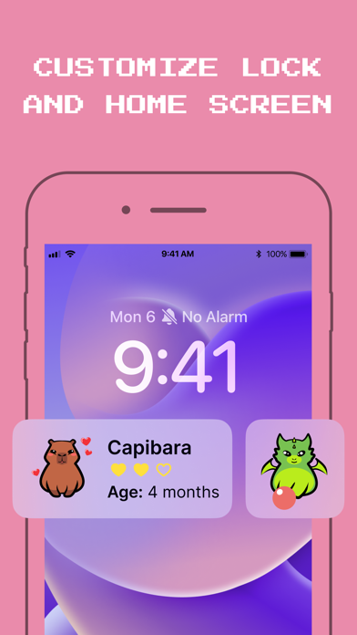 Raise Virtual Pets: Widgets Screenshot