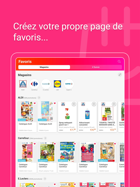 Catalogues & Promotions France iPad screenshot 9 - Shopping app