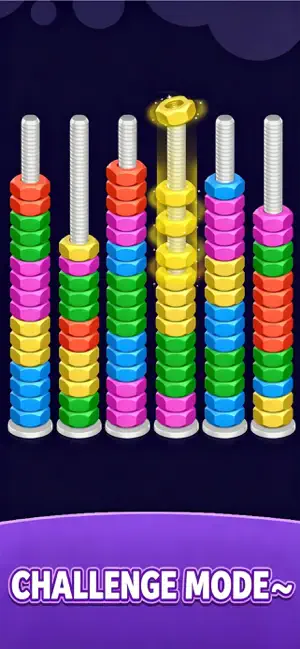 Nut Sort Rush screenshot 4
