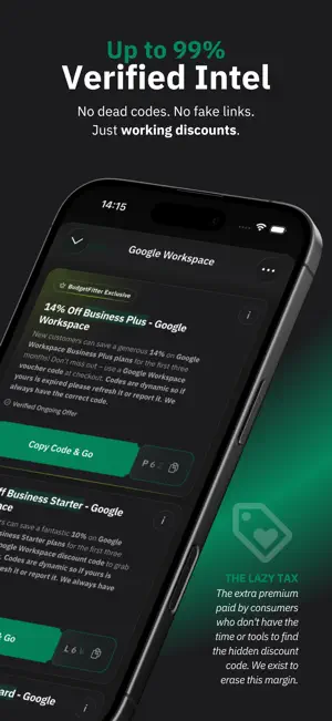 BudgetFitter: Deals & Perks screenshot 2