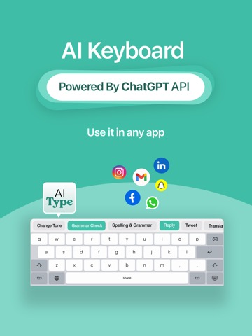 AI Keyboard Writing: AI Typerのおすすめ画像1