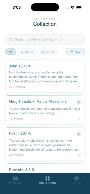 Scripture Practice screenshot 1