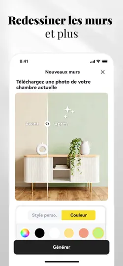 Capture d'écran de Design Maison IA - DecAI™ sur iPhone 5