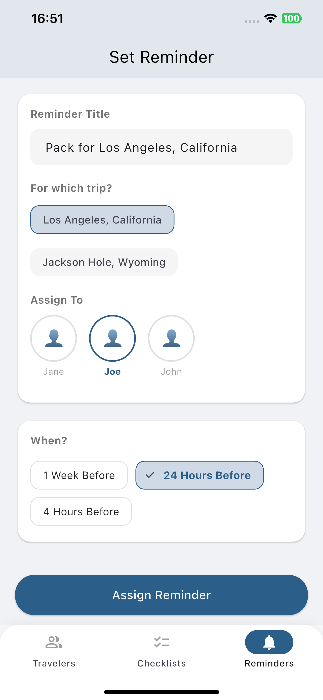 Traveler Checklist screenshot 4