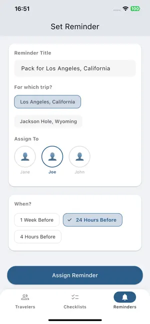 Traveler Checklist screenshot 4