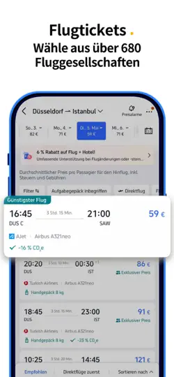 Screenshot von Trip.com: Flug, Hotel & Zug auf dem iPhone 2