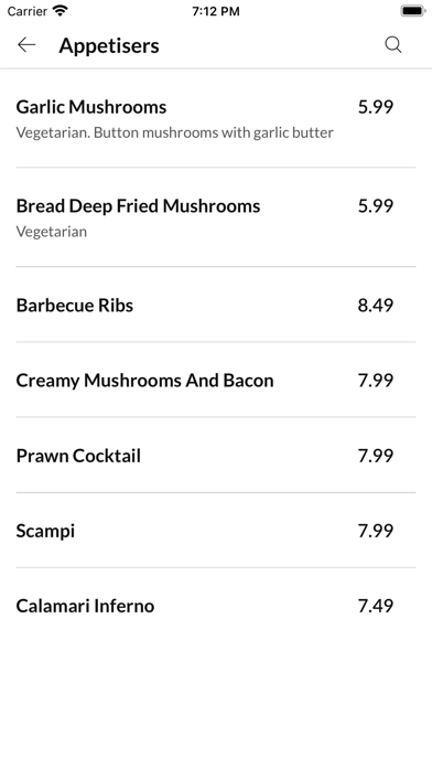 Rositos Pizzeria Screenshot