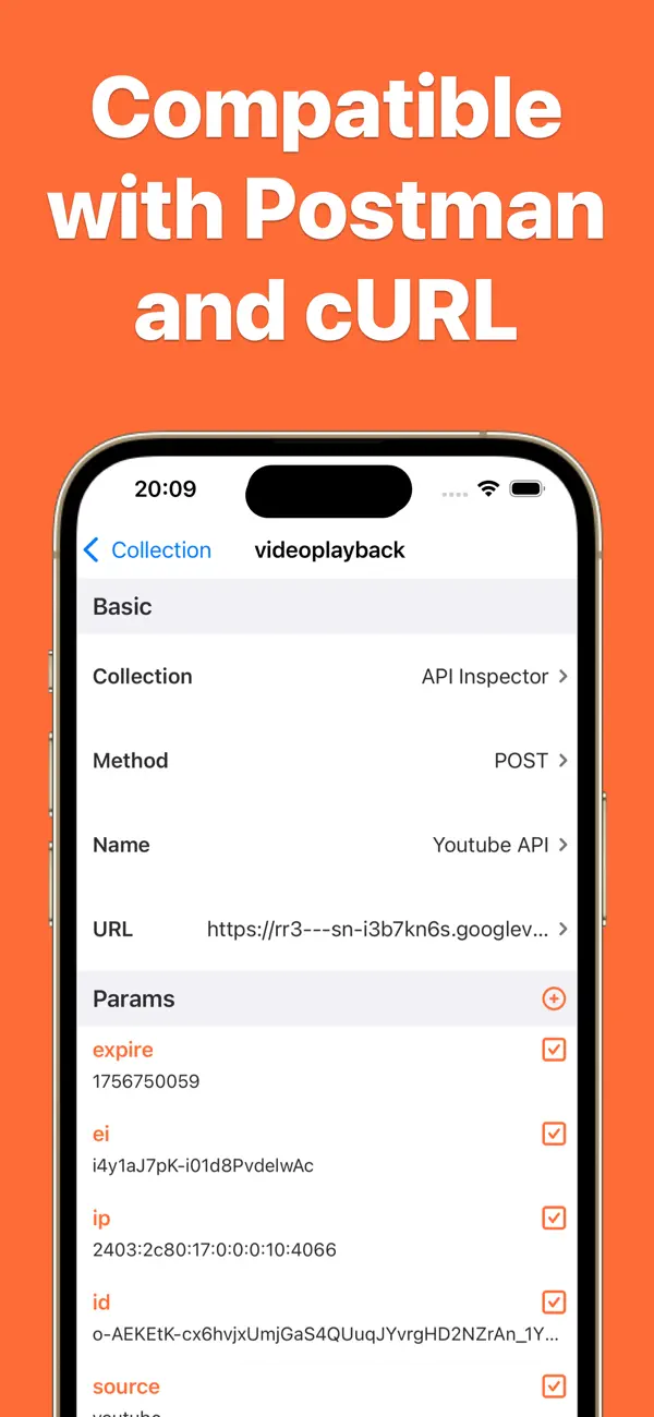 #3. API Inspector for Postman (iOS) Av: 小玲 王