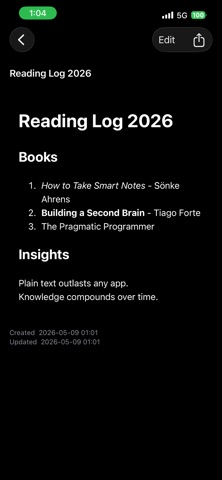 Nodus - Zettelkasten Screenshot 3 of 4