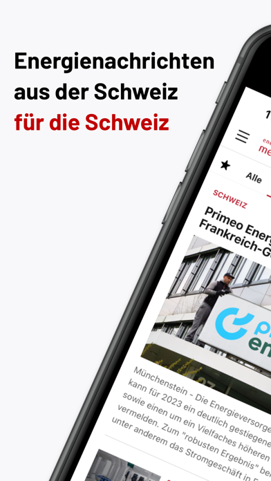 Screenshot #1 pour energate.ch