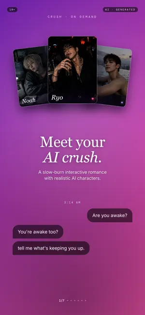 Crush on Demand: AI Boyfriend screenshot 1