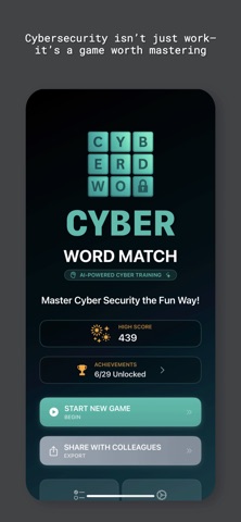 Cyber Word Match Screenshot 9 of 9
