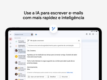 Gmail: o e-mail do Google App Store preview screenshot 15