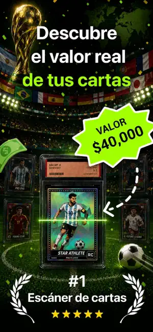 DexSnap: Escáner Sports Card iPhone screenshot 1