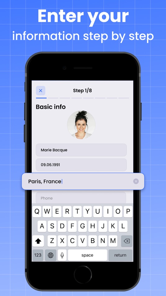 #4. Resume Maker Pro - CV Editor (iOS) 由: Lasha Tabatadze