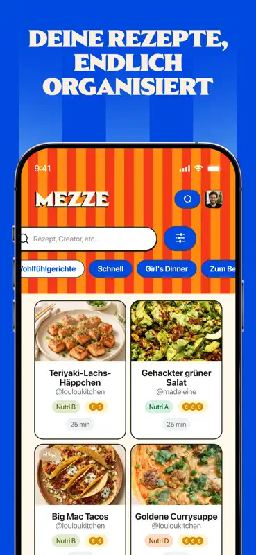 Mezze: Rezepte & Essensplaner screenshot 4 of 10