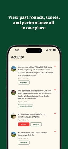 Tee Sheet – Golf Tee Time Screenshot 3 of 5