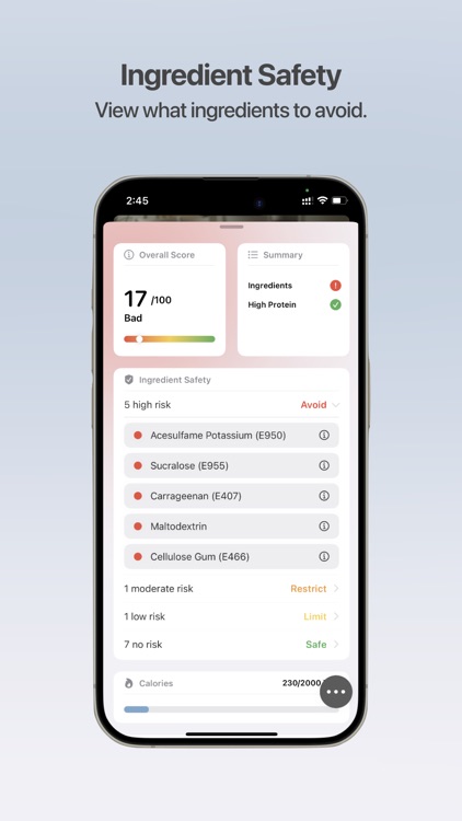 FoodIQ: Food Scanner