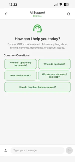 GORydz - Your ride, your way screenshot 4