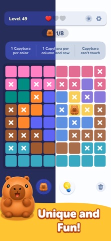 Capydoku! - Queen Sudoku iPhone screenshot