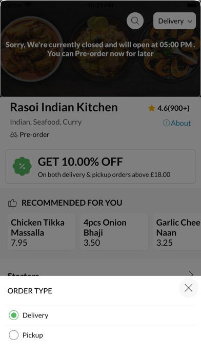 Rasoi Indian Kitchen Screenshot