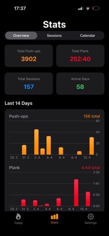 iPushUpPlank Screenshot 2 of 5
