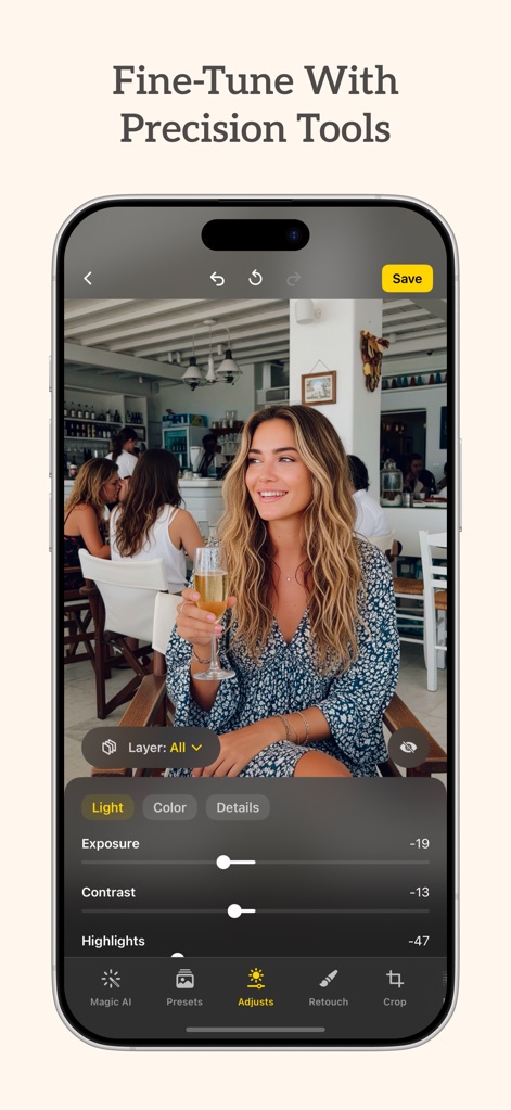Lensa AI: Photo Editor - Fine-Tune Image Control