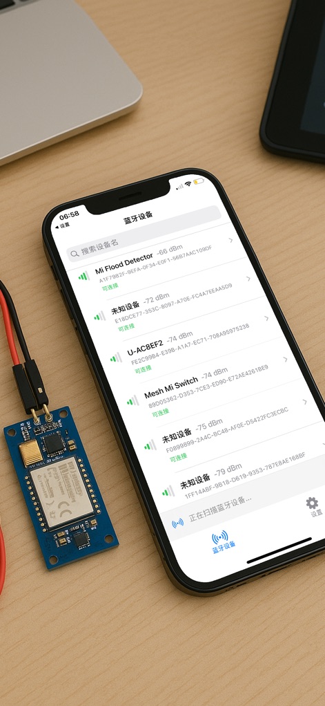 BLE蓝牙助手 - Utilities App | MWM