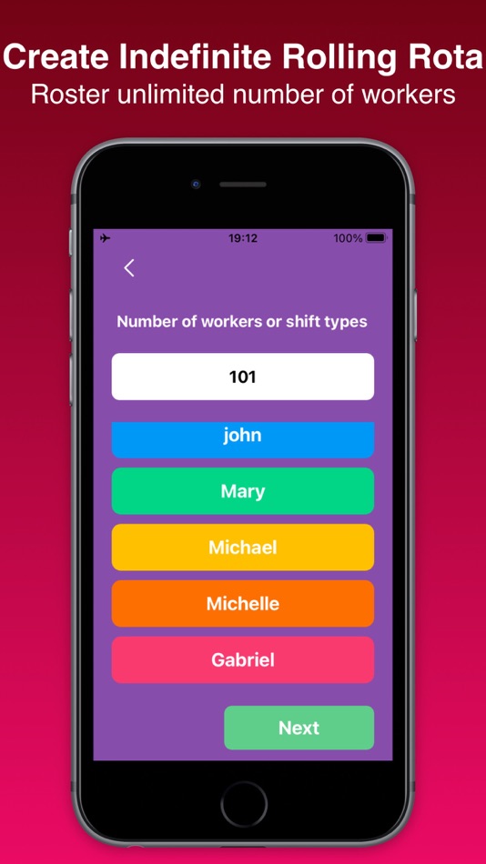 #1. Simple Rota Maker (iOS) 由: Members of Us Limited