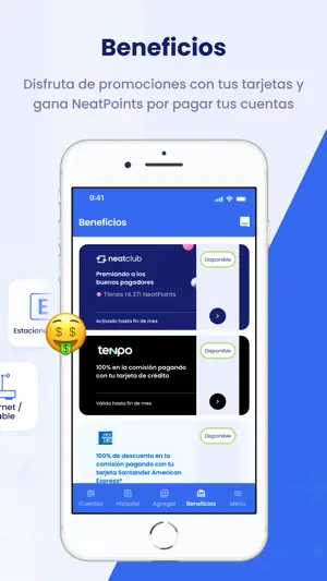 Neat: Pago de cuentas screenshot 3