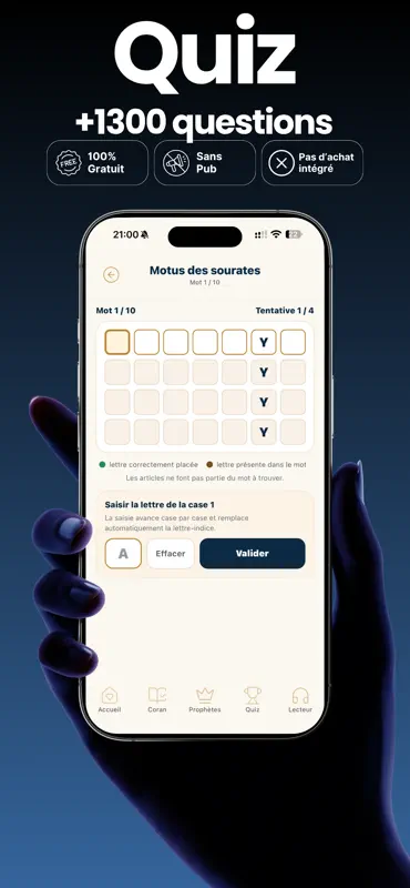 Ta3alamna - Coran mot à mot screenshot 4 of 7