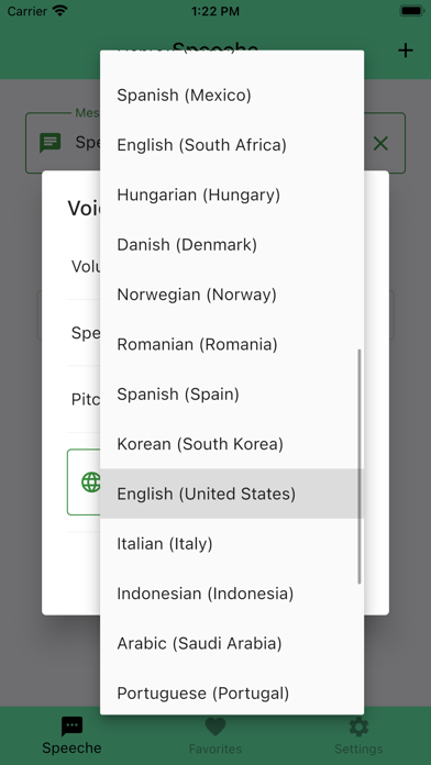 Speeche - Text to Speech Screenshot