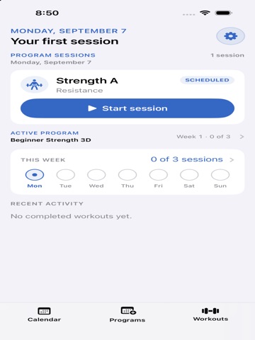 MarkDo: Workout Planner iPad screenshot