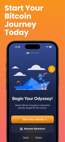 Odyssey: Bitcoin Quest & Learn screenshot