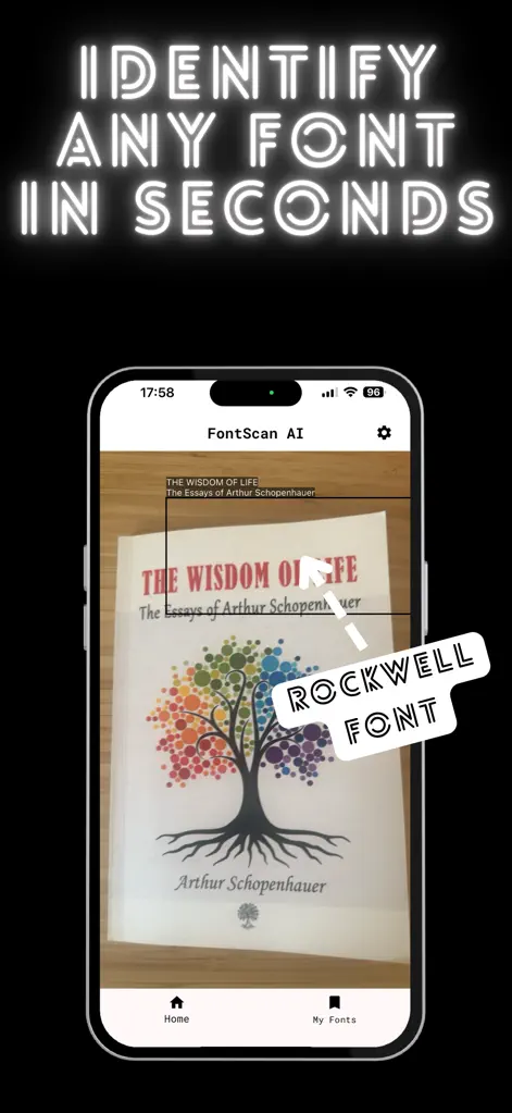 Font identifier - FontScan AI - Graphics & Design App | MWM