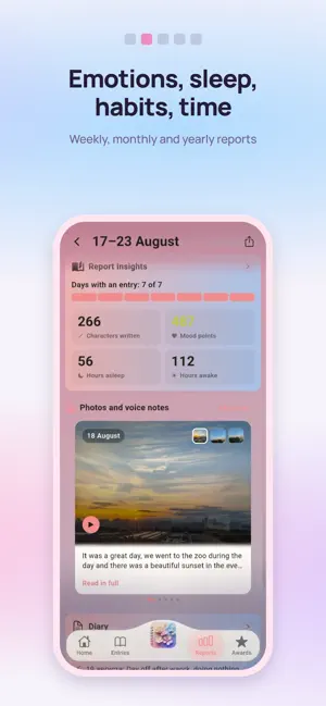 Tessera: Mood Journal screenshot 3