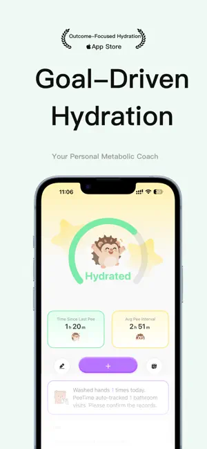 PeeTime: Auto-Track & Hydrate screenshot 2