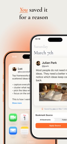 Ember Daily: X Bookmarks Screenshot 2 of 3