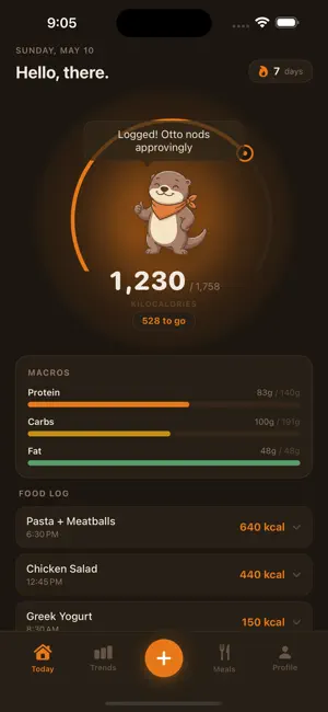 OttoFit: AI Calorie Tracker screenshot 1