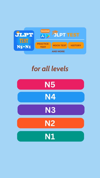 JLPT Test (N5-N1)