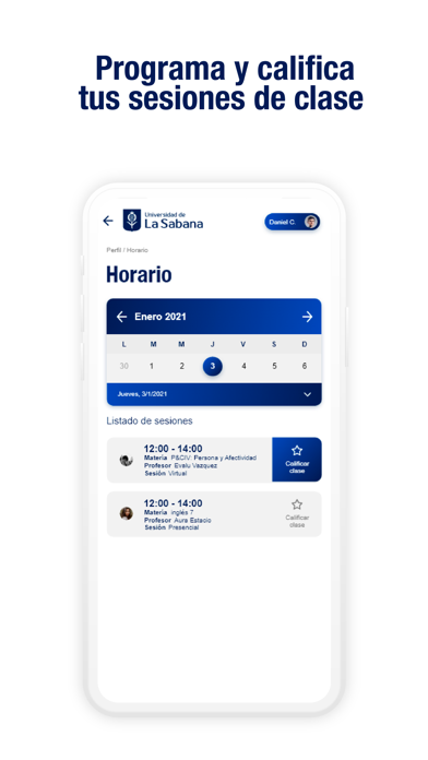 App UniSabana Screenshot